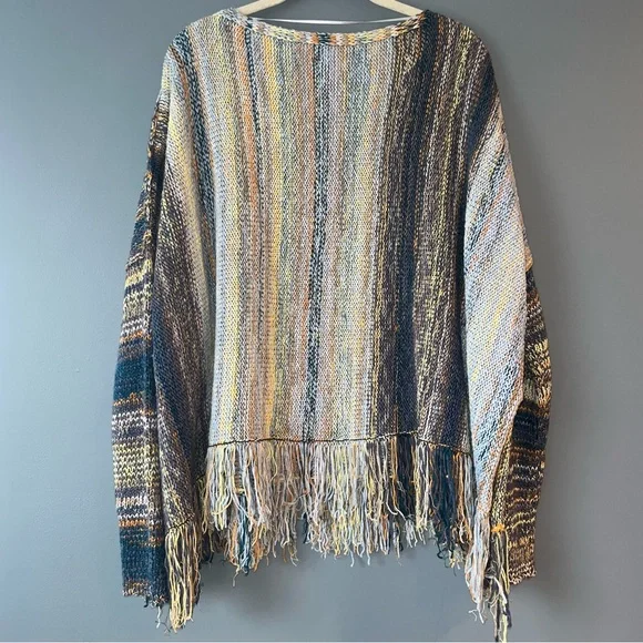 Free People Radiate Pullover Fringe Sweater - Picture 4 of 7